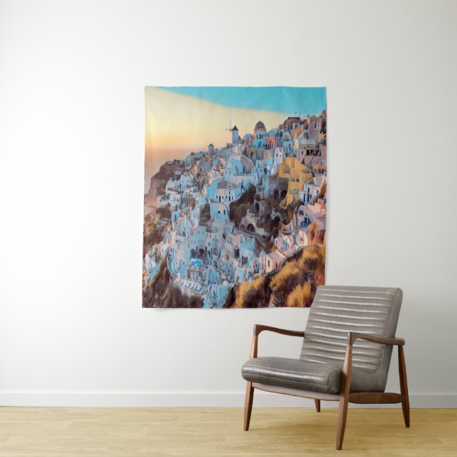 ldp OIA - sunset - Tapestry (In Situ)