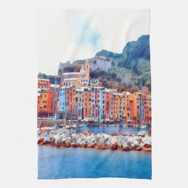 ldp PORTO VENERE - Kitchen Towel (Vertical)