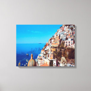 ldp POSITANO - Amalfi Coast - Panorama Canvas Print