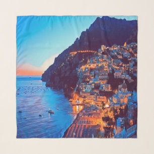 ldp POSITANO Amalfi Coast - sunset taken by Hotel Scarf