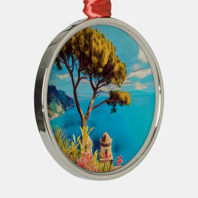 ldp RAVELLO - The garden of Villa Rufolo Metal Ornament (Right)