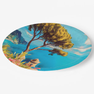 ldp RAVELLO - The garden of Villa Rufolo Paper Plates