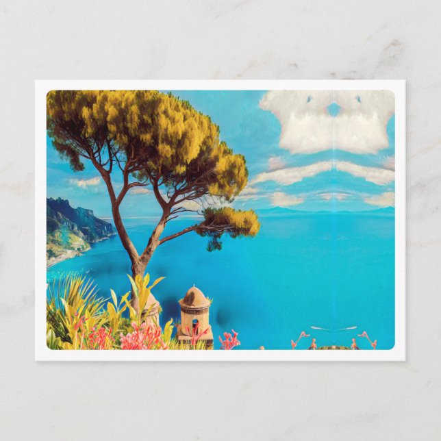 ldp RAVELLO - The garden of Villa Rufolo Postcard (Front)