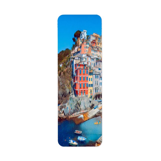 ldp RIOMAGGIORE - Cinque Terre - Label (Front)