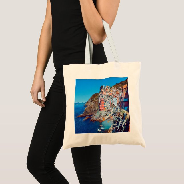 ldp RIOMAGGIORE - Cinque Terre - Tote Bag (Front (Product))