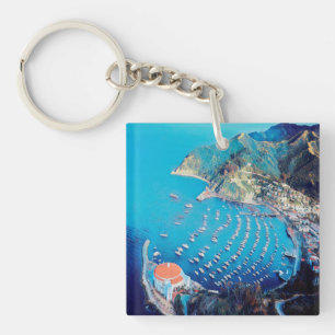 ldp SANTA CATALINA Island - California - harbor Keychain