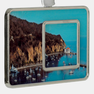 ldp SANTA CATALINA ISLAND - harbour - Christmas Ornament