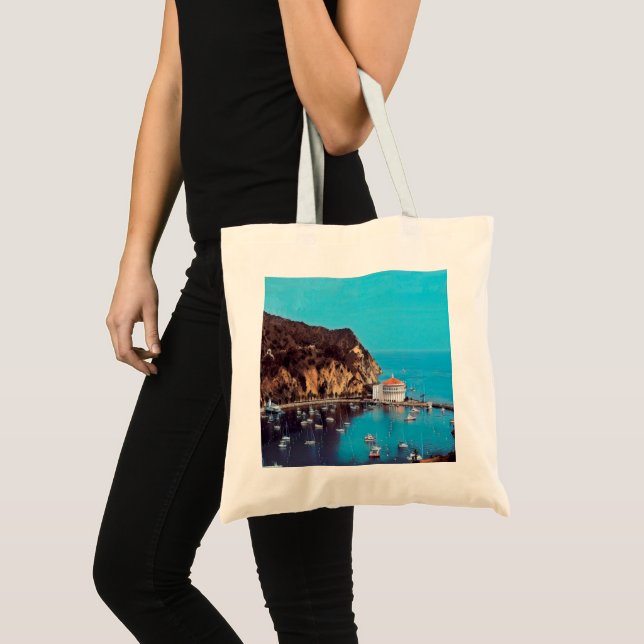 ldp SANTA CATALINA ISLAND - harbour - Tote Bag (Front (Product))