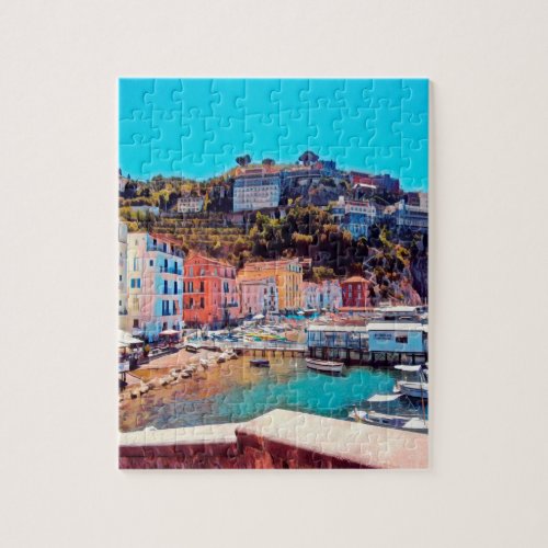 ldp SORRENTO _ panorama _ beach _ Jigsaw Puzzle