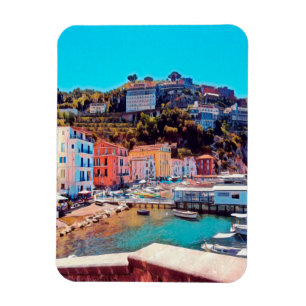 ldp SORRENTO - panorama - beach - Magnet