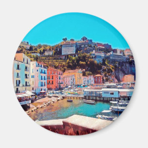ldp SORRENTO - panorama - beach - Magnet