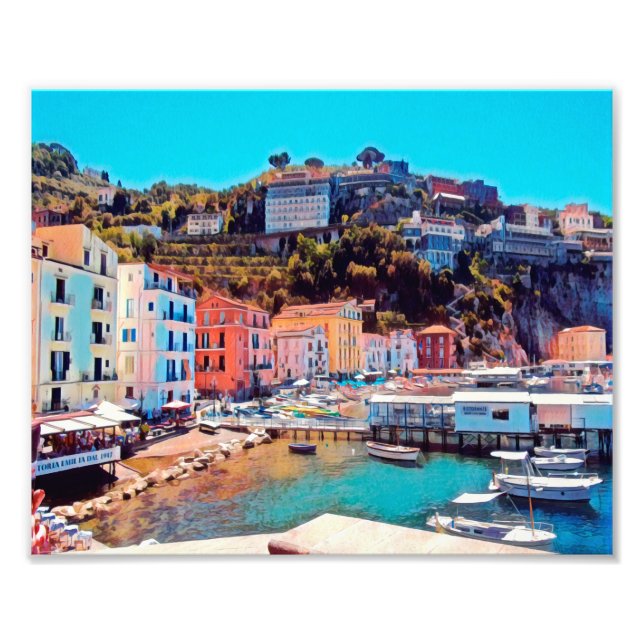 ldp SORRENTO - panorama - beach - Photo Print (Front)