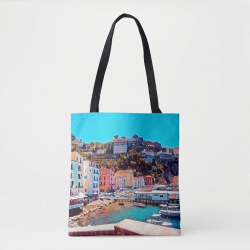 ldp SORRENTO _ panorama _ beach _ Tote Bag