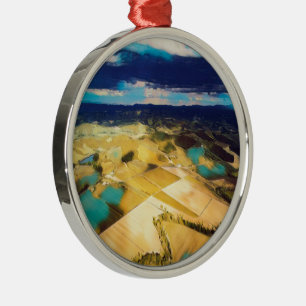 ldp TUSCANY - Tuscan countryside - Metal Ornament