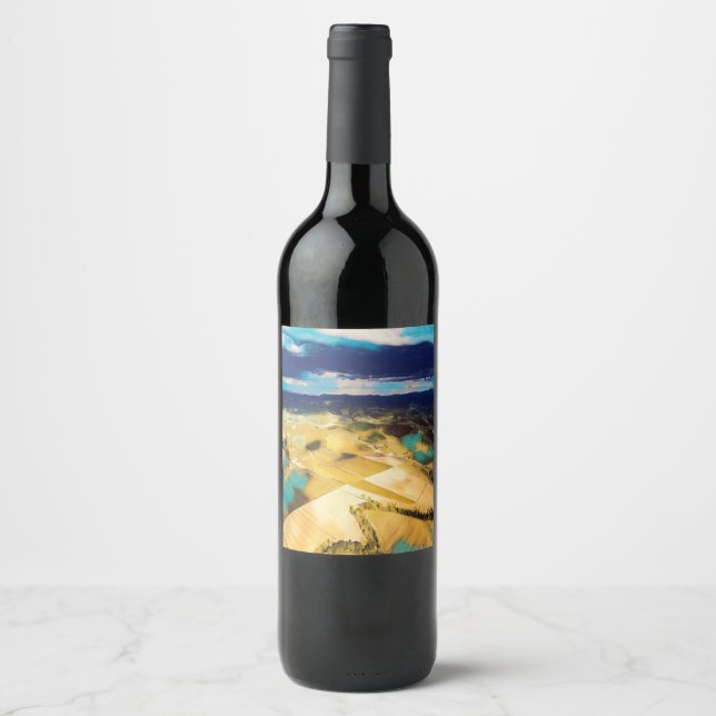 ldp TUSCANY - Tuscan countryside - Wine Label (Front)