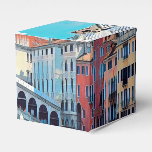 ldp VENICE - gondolas - rialto - Favor Boxes (Front Side)