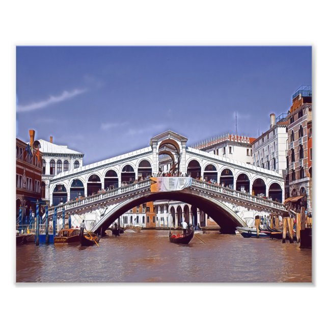 ldp Venice - RIALTO BRIDGE - Photo Print (Front)