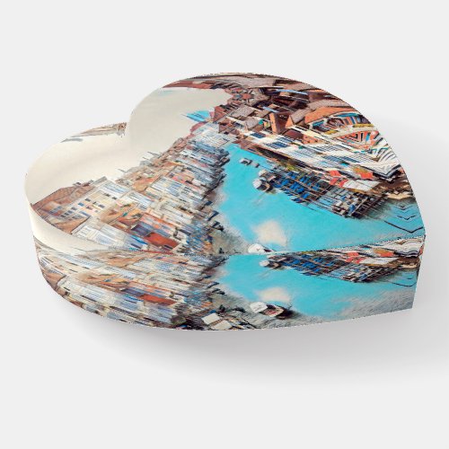 ldp VENICE _ View of the Grand Canal from Rialto Paperweight