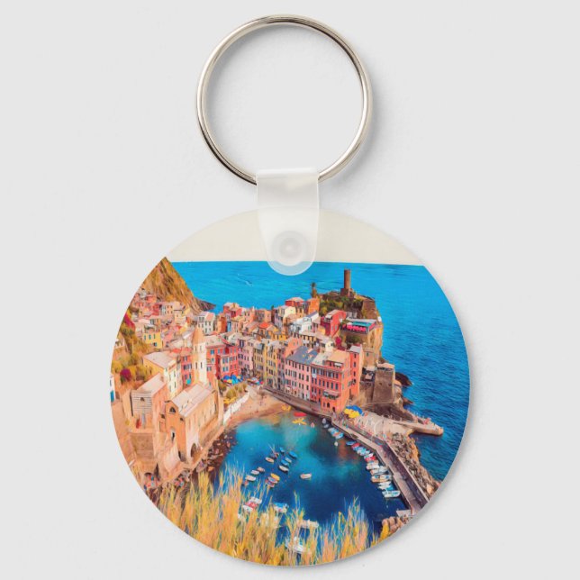 ldp VERNAZZA - Cinque Terre - Keychain (Front)
