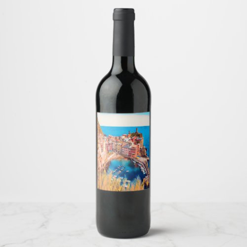 ldp VERNAZZA _ Cinque Terre _ Wine Label