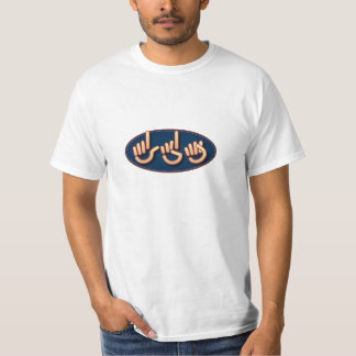 LDS in ASL. men's shirt