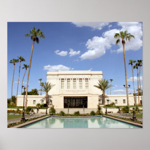 lds mesa arizona temple mormon picture poster