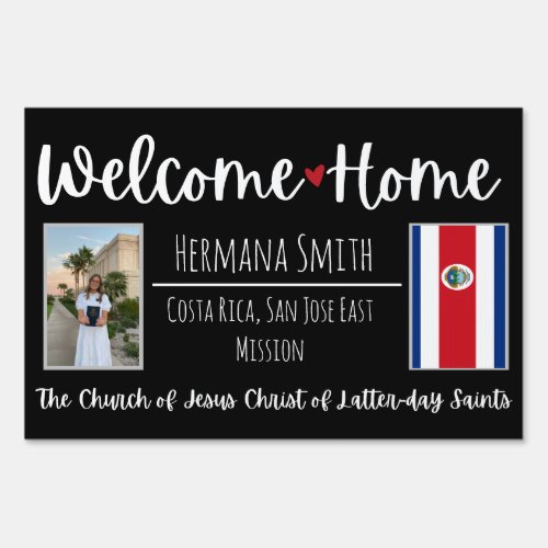 LDS Missionary Homecoming Welcome Home Custom Sign