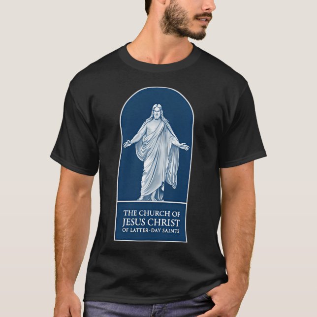 Lds Mormon Church Of Jesus Christ Logo Mormons T-Shirt (Front)