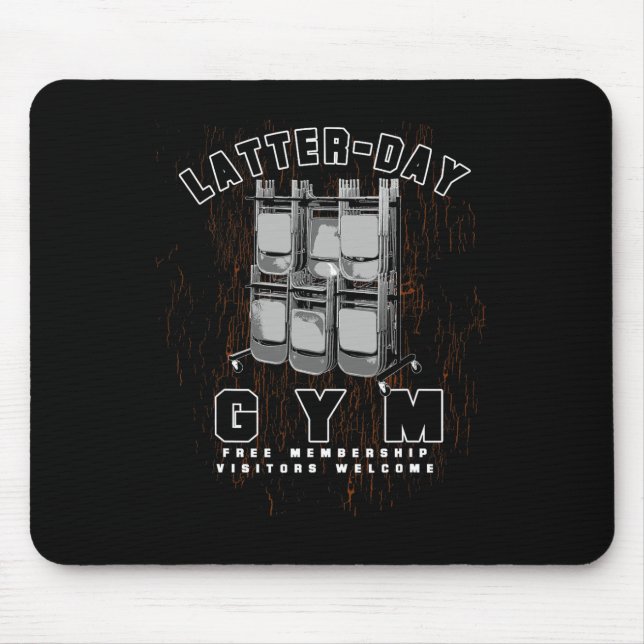 Lds Mormon Funny Mens Womens Boys Girls Missionary Mouse Pad (Front)