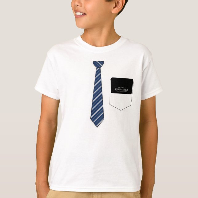 LDS MORMON MISSIONARY CUSTOMIZABLE Kids T-SHIRT (Front)