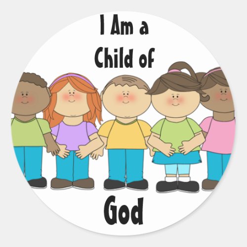 LDS Primary Stickers _ I Am a Child of God