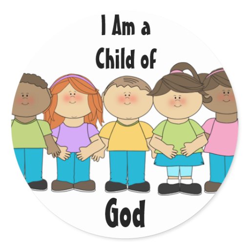 LDS Primary Stickers - I Am a Child of God | Zazzle