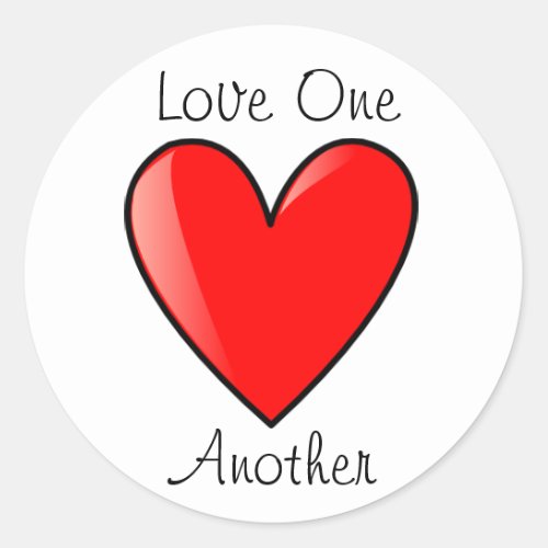 LDS Primary Stickers _ Love one Another