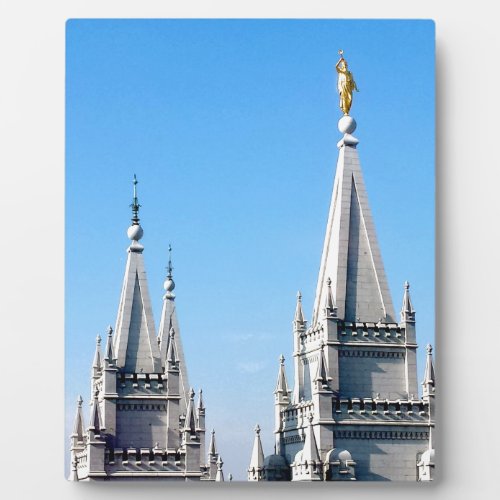 lds salt lake city temple angel moroni plaque