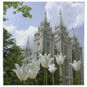 LDS Salt Lake City Temple Napkin