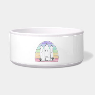 LDS Salt Lake City Temple rainbow sunset mormon  Bowl
