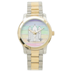 LDS Salt Lake City Temple rainbow sunset mormon Watch