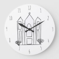 LDS Salt Lake City Temple simple modern mormon 