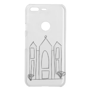 LDS Salt Lake City Temple simple modern mormon  Uncommon Google Pixel Case
