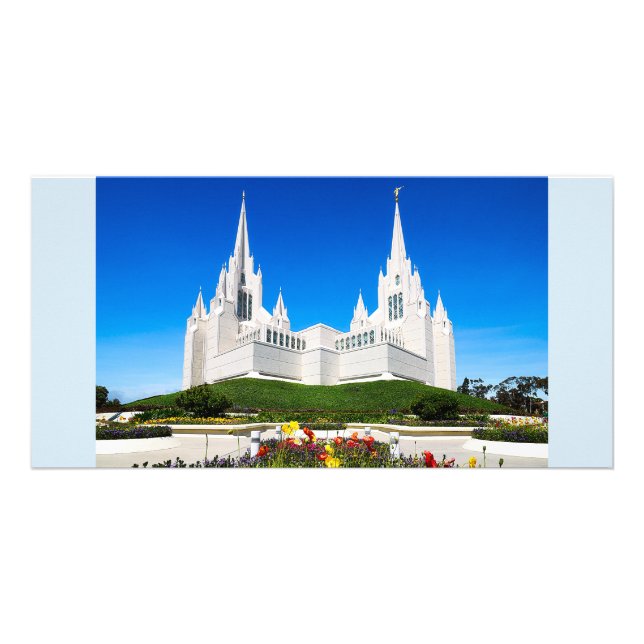 LDS San Diego Temple Horizontal Card (Front)