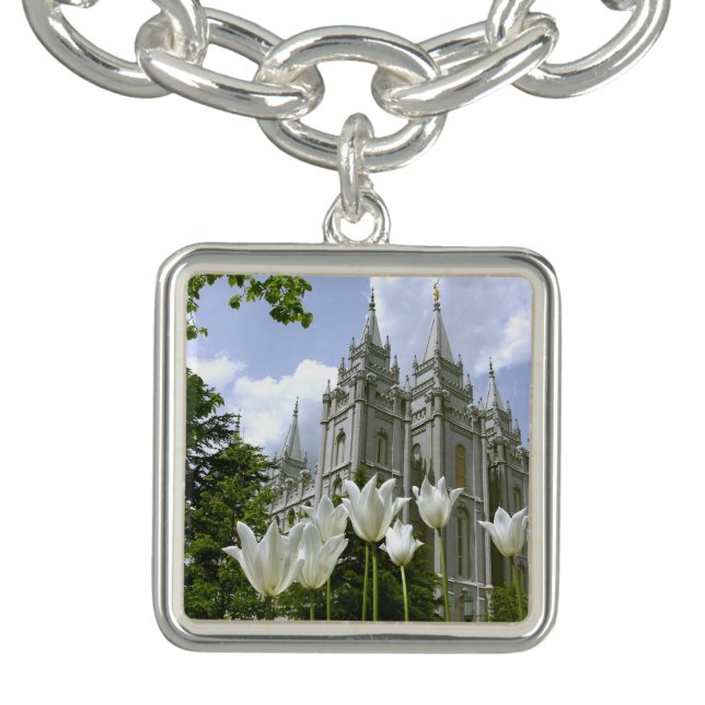 LDS Temple Charm Bracelet (Design)