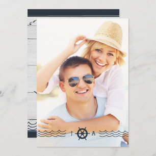 LDS WEDDING INVITATION   Nautical Lighthouse