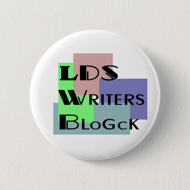LDS Writers Blogck Button (Front)
