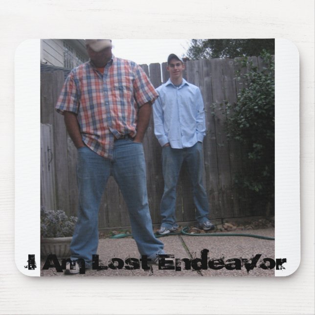 le 14, I Am Lost Endeavor Mouse Pad (Front)