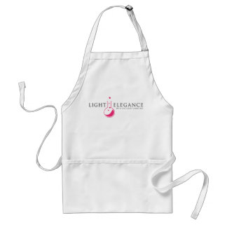 LE Apron, White Adult Apron