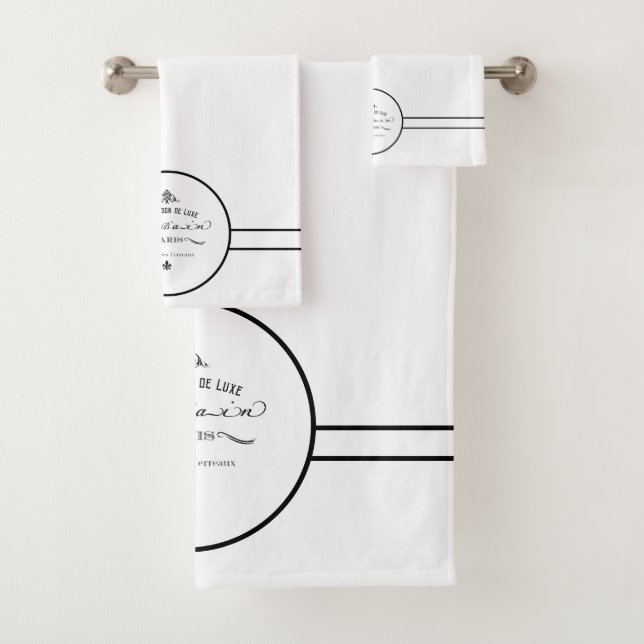 Le Bain Paris Bathroom Towel Set (Insitu)