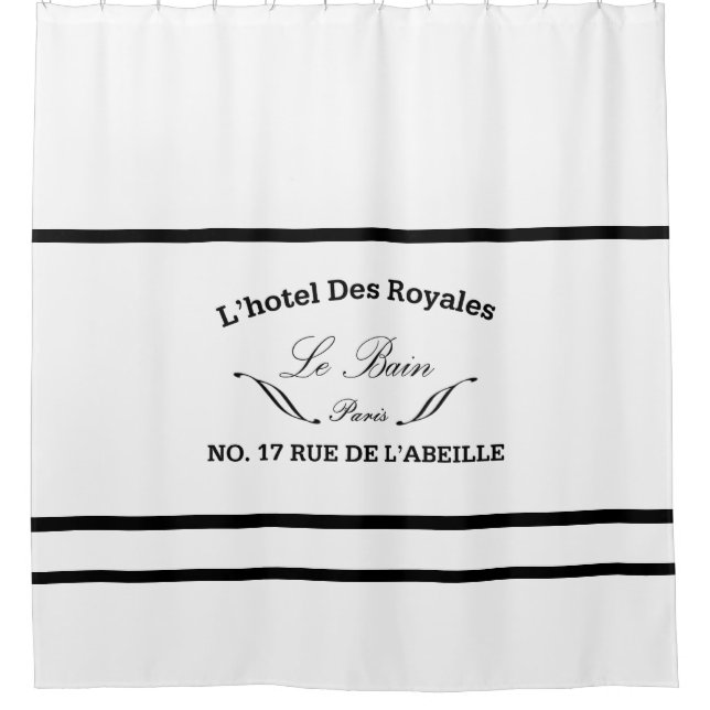 Le Bain Shower Curtain (Front)
