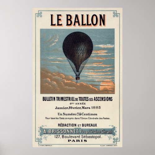 Le Ballon Poster