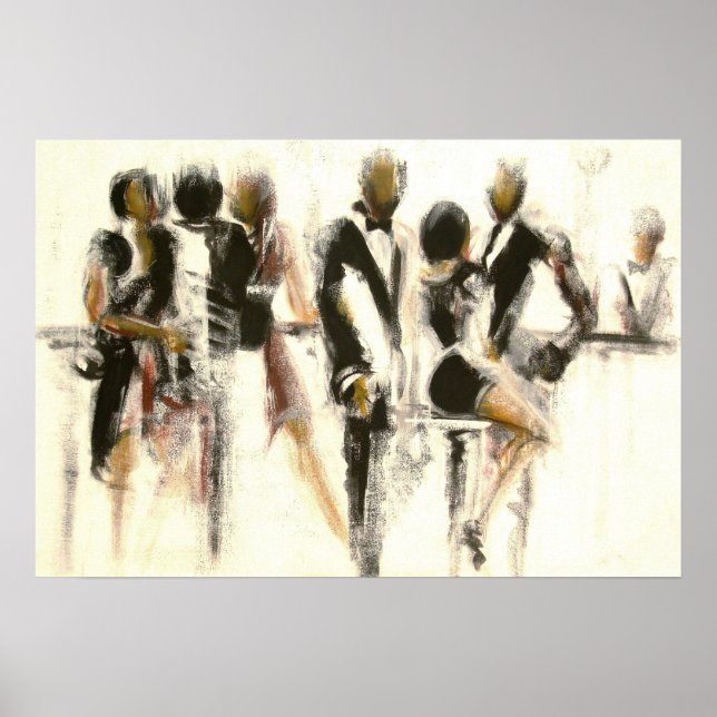 Le bar du vernissage poster (Front)