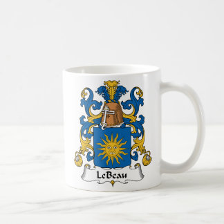 Le Beau Family Crest Coffee Mug